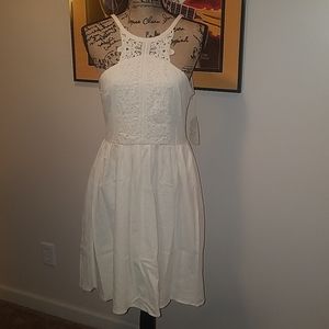 NWT Alter'd State linen halter style dress
